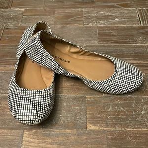 Lucky Brand Emmie Leather Ballet Flats🖤